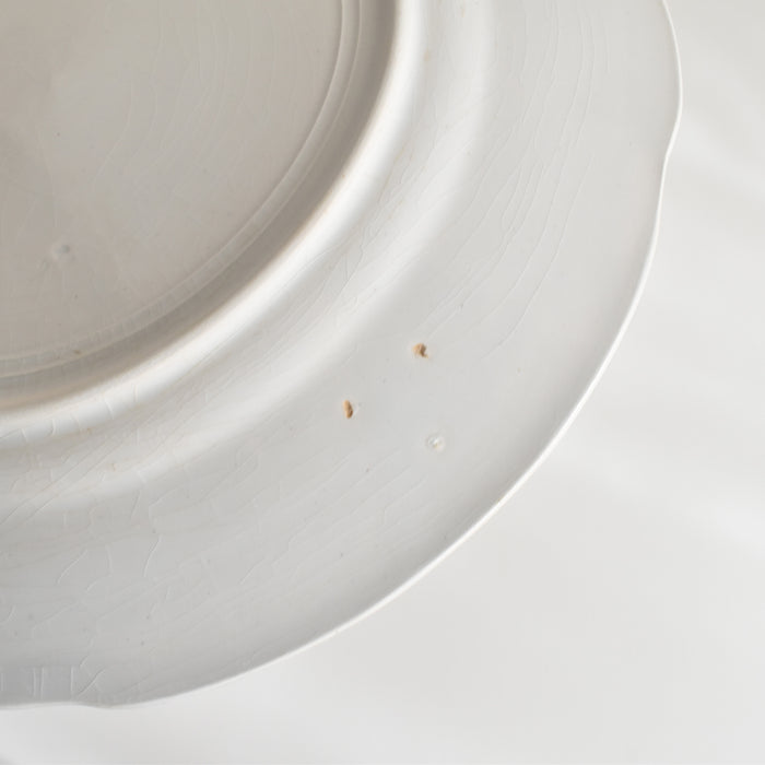 アンティークデザートプレート フラワー＆レリーフ A