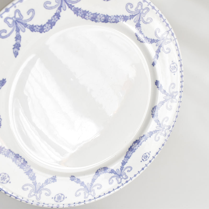 Antique Dessert Plate, U&C Sarreguemines Juliana A
