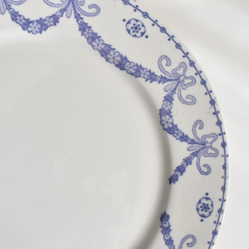 Antique Dessert Plate, U&C Sarreguemines Juliana A