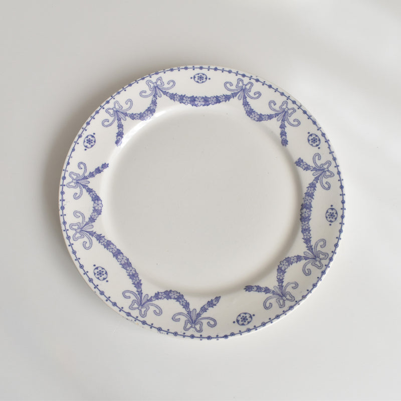 Antique Dessert Plate, U&C Sarreguemines Juliana A