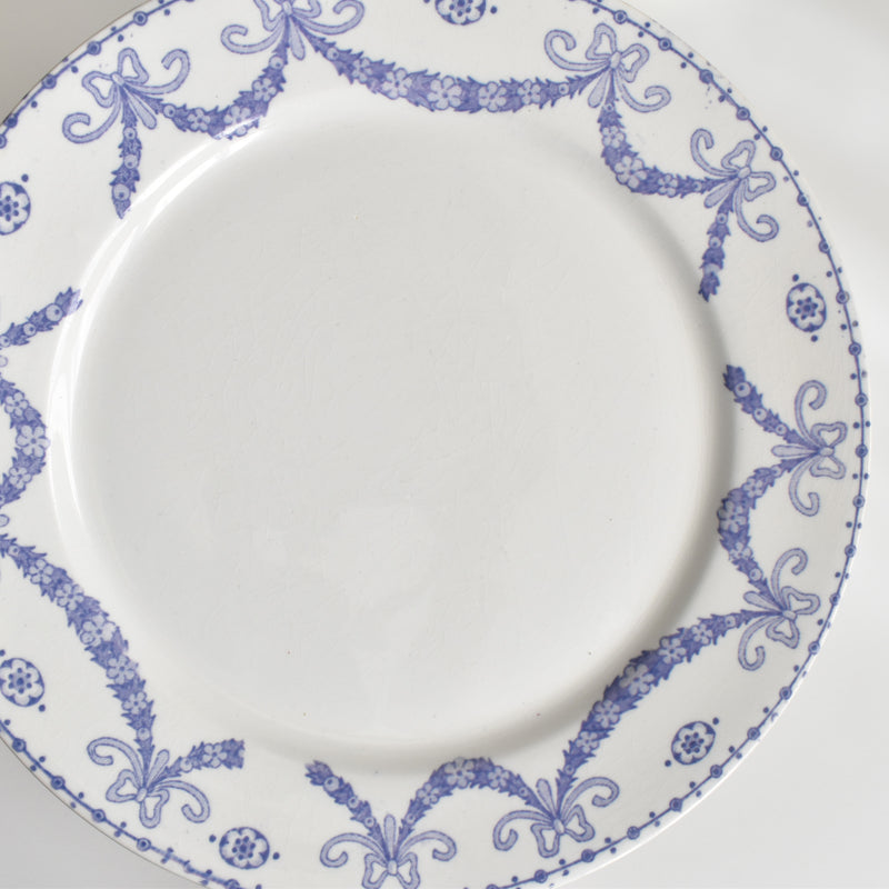 Antique Dessert Plate, U&C Sarreguemines Juliana A