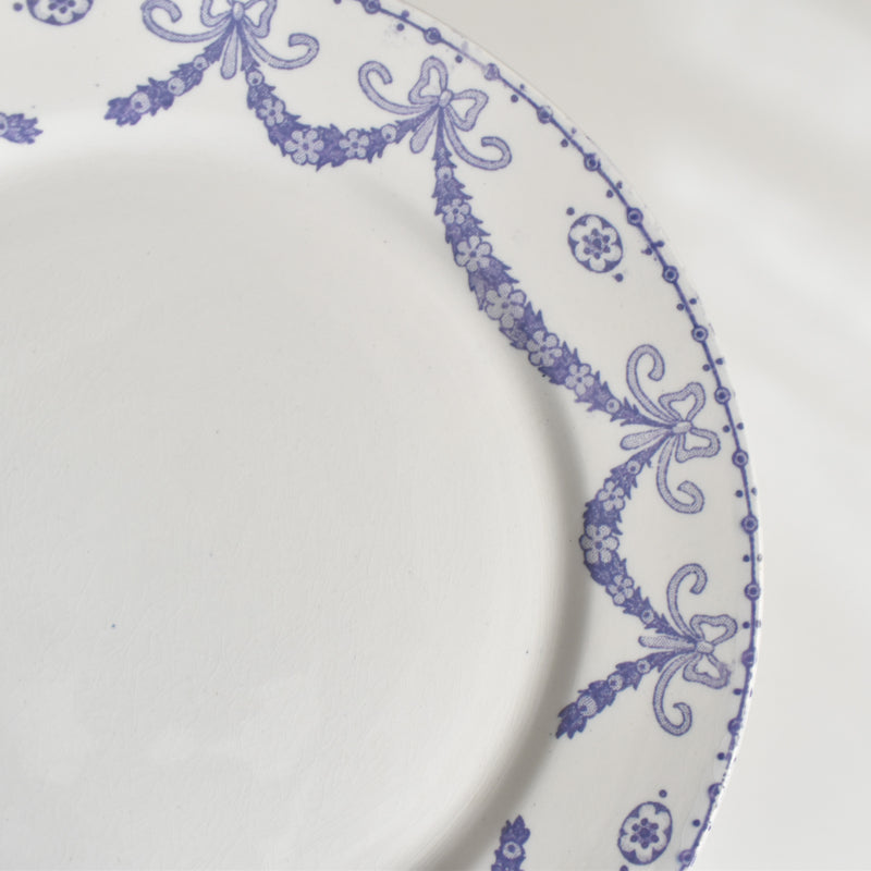 Antique Dessert Plate U&C Sarreguemines Juliana B
