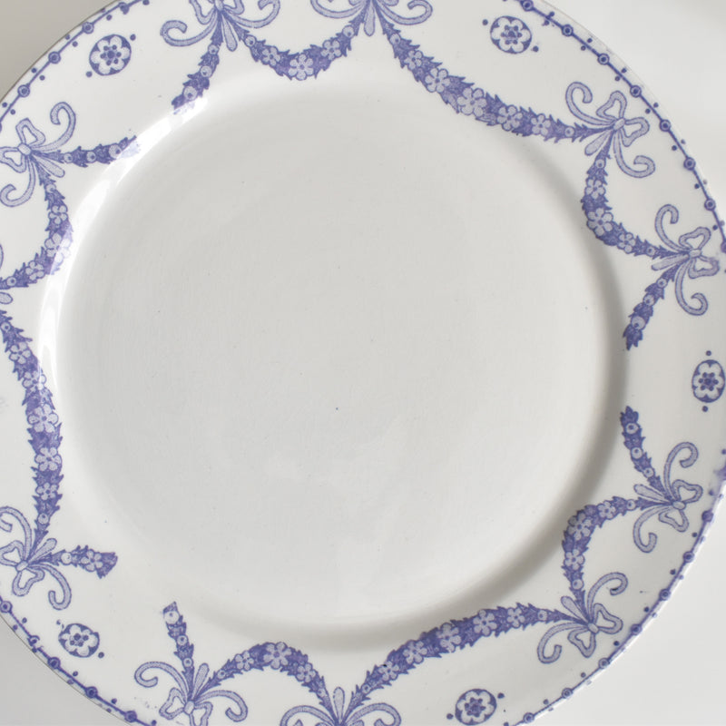 Antique Dessert Plate U&C Sarreguemines Juliana B