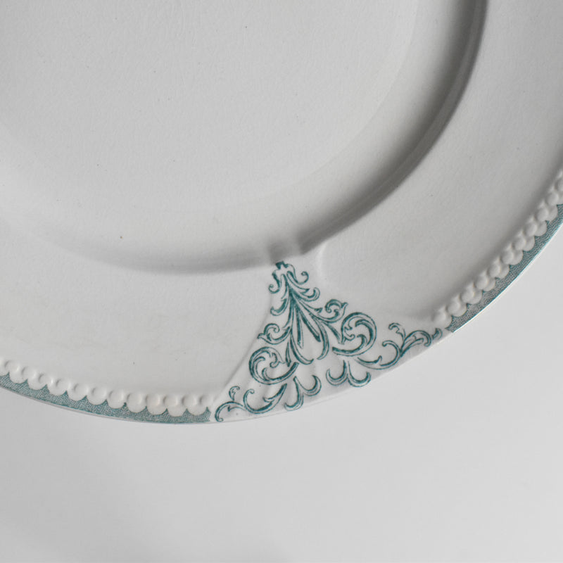 Antique Dessert Plate, U&C Sarreguemines Provence B