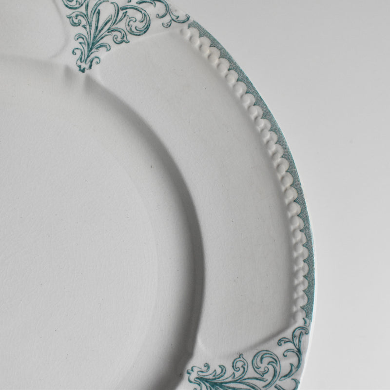 Antique Dessert Plate, U&C Sarreguemines Provence B