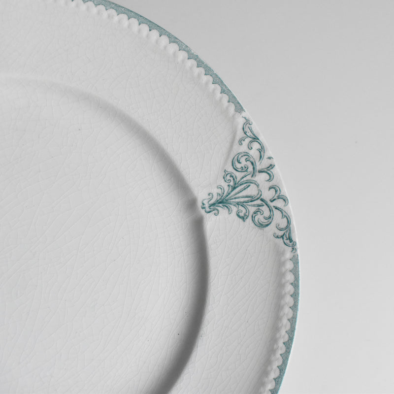 Antique Dessert Plate U&C Sarreguemines Provence C
