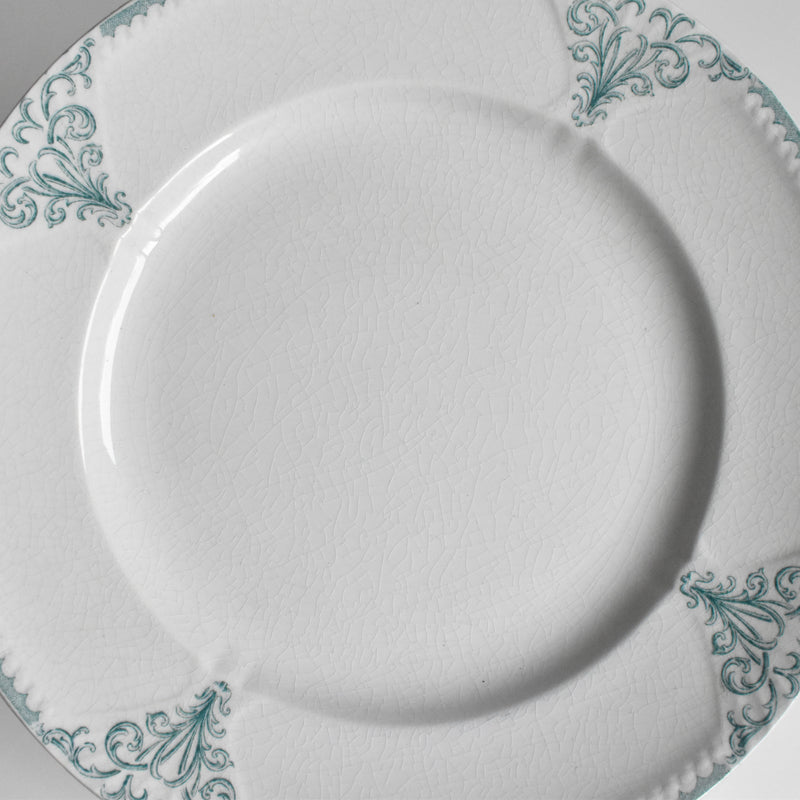 Antique Dessert Plate U&C Sarreguemines Provence C