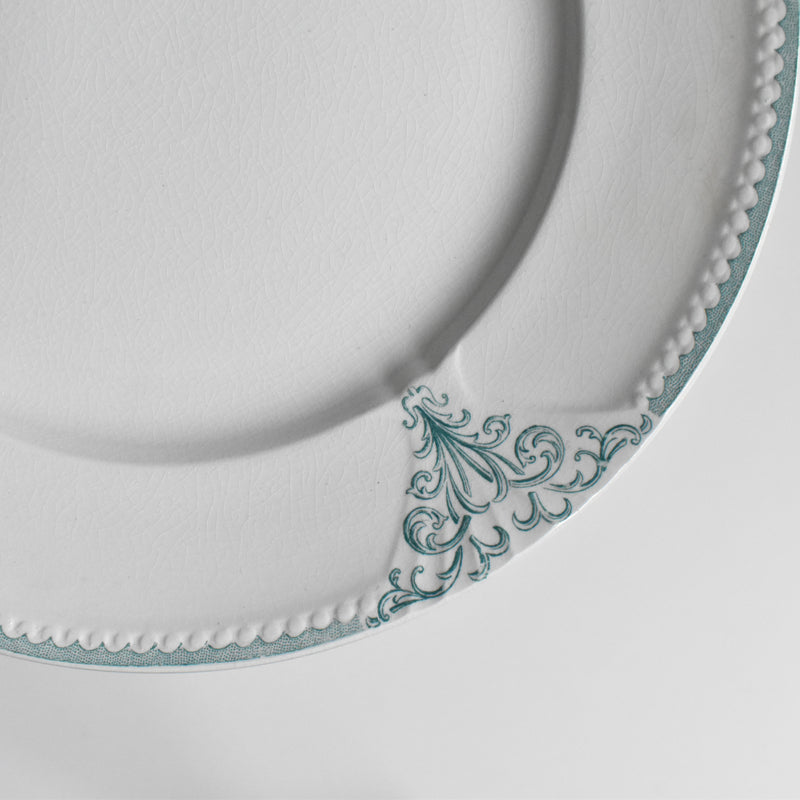 Antique Dessert Plate - U&C Sarreguemines Provence E
