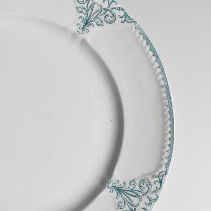 Antique Dessert Plate - U&C Sarreguemines Provence E