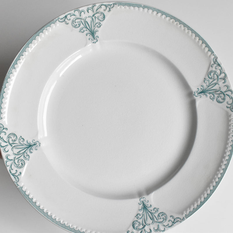 Antique Dessert Plate - U&C Sarreguemines Provence E