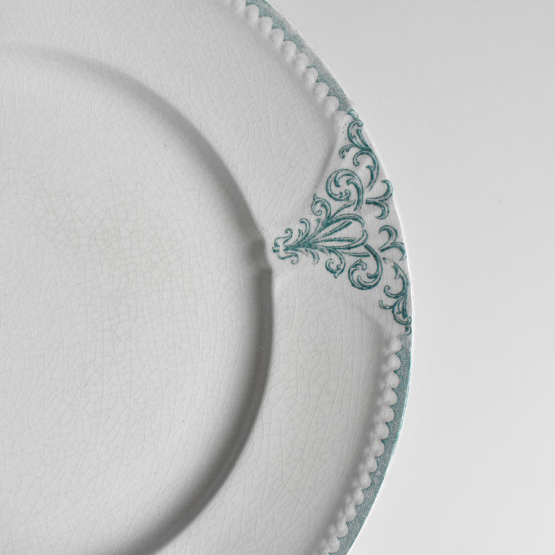 Antique Dessert Plate, U&C Sarreguemines, Provence F