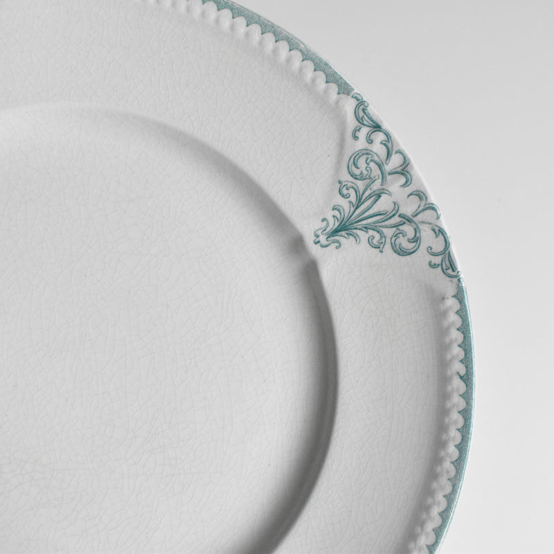 Antique Dessert Plate, U&C Sarreguemines, Provence F