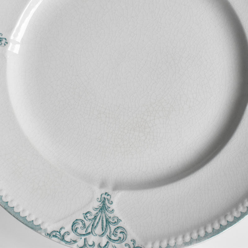 Antique Dessert Plate, U&C Sarreguemines, Provence F