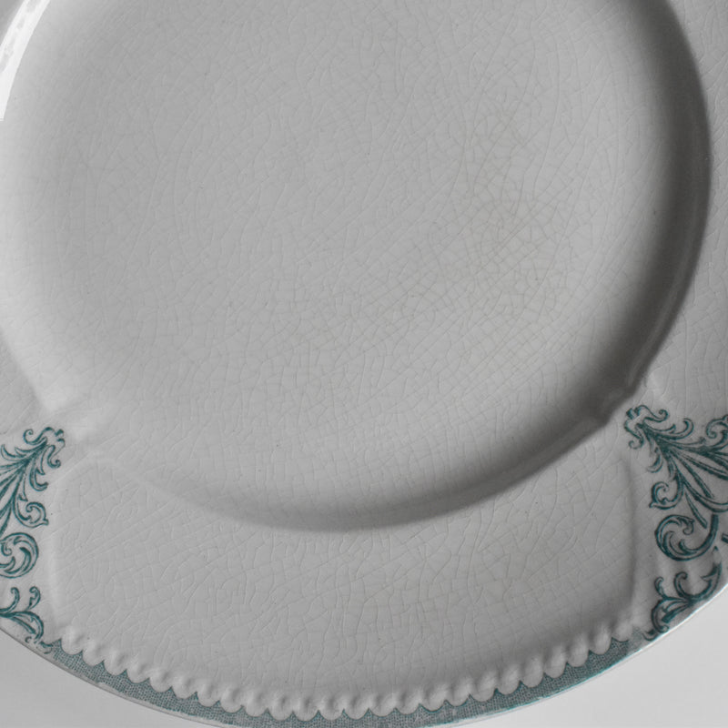 Antique Dessert Plate, U&C Sarreguemines, Provence F