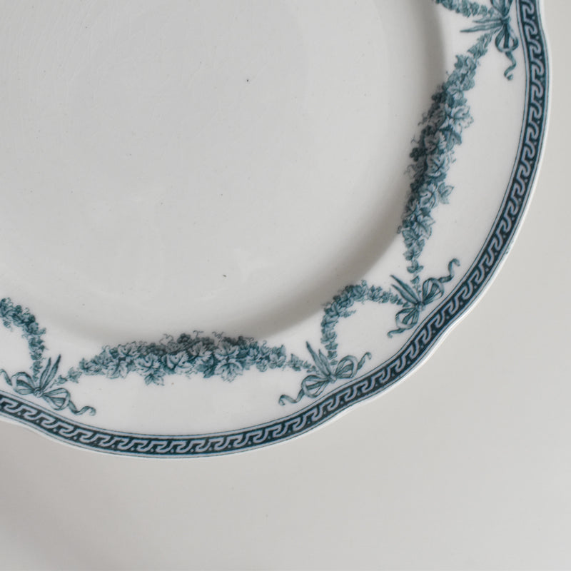 Antique Dessert Plate Wedgwood La France D