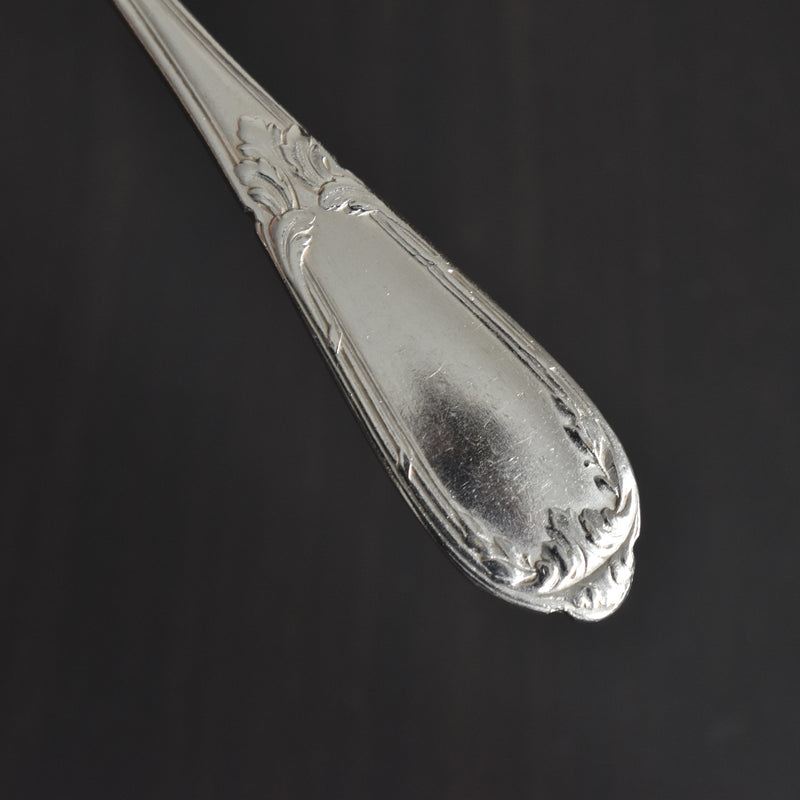 Vintage Dessert Spoon, Silver Plated, SFAM