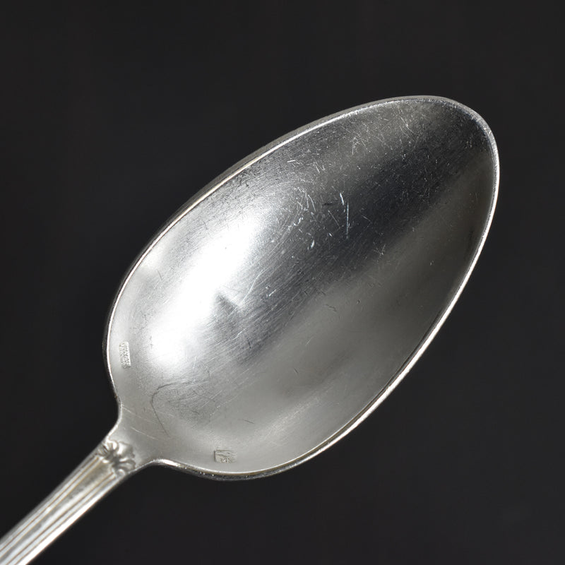 Vintage Dessert Spoon, Silver Plated, SFAM