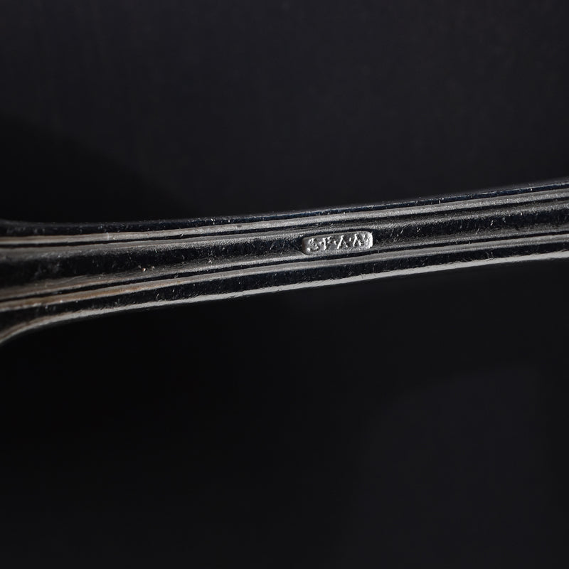 Vintage Dessert Spoon, Silver Plated, SFAM