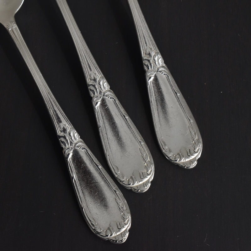 Vintage Dessert Spoon, Silver Plated, SFAM
