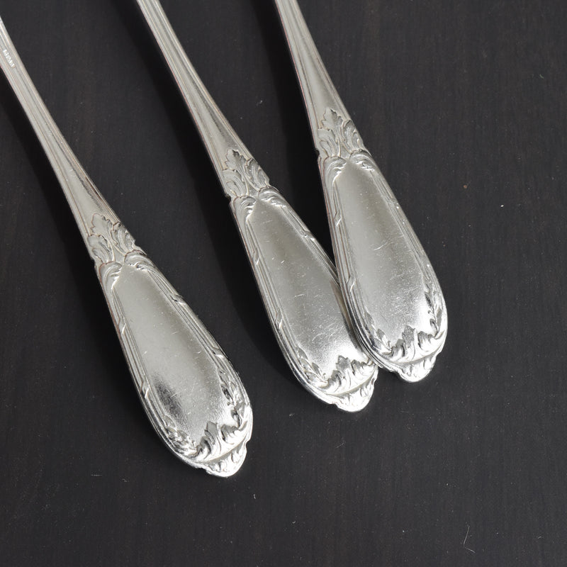 Vintage Dessert Spoon, Silver Plated, SFAM