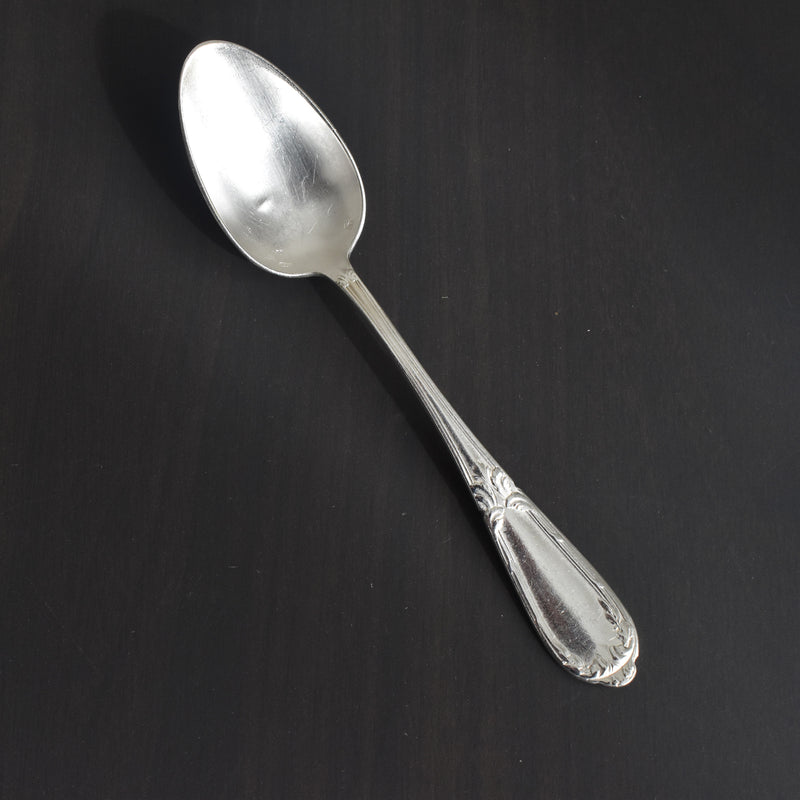 Vintage Dessert Spoon, Silver Plated, SFAM