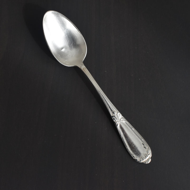 Vintage Dessert Spoon, Silver Plated, SFAM
