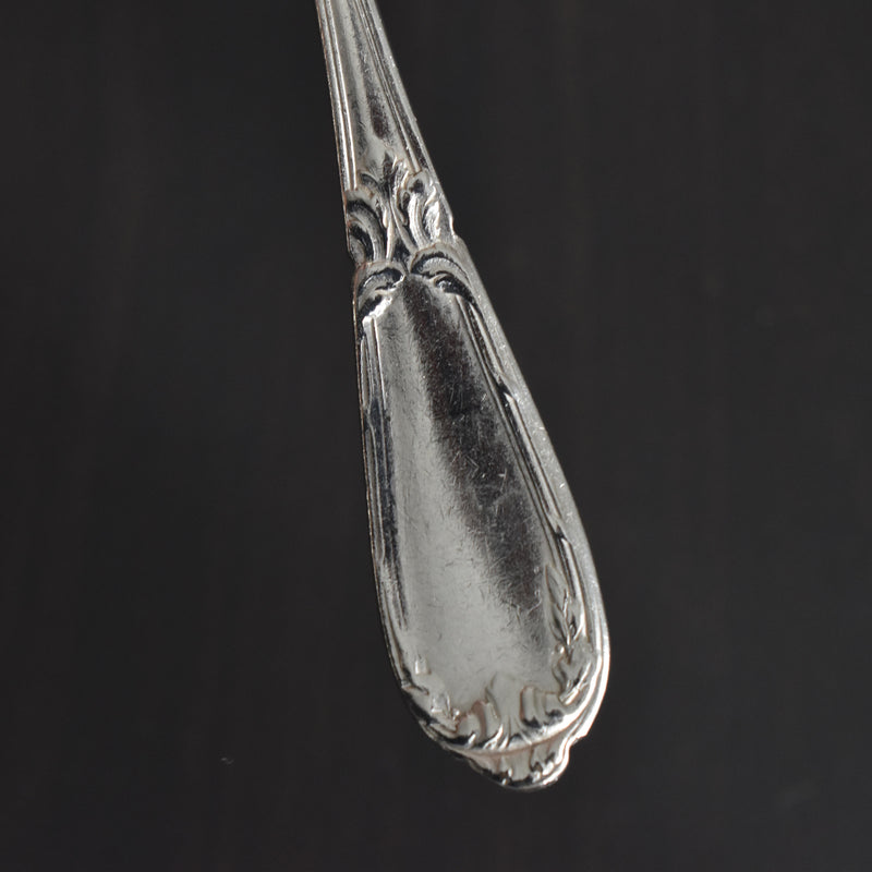 Vintage Dessert Spoon, Silver Plated, SFAM