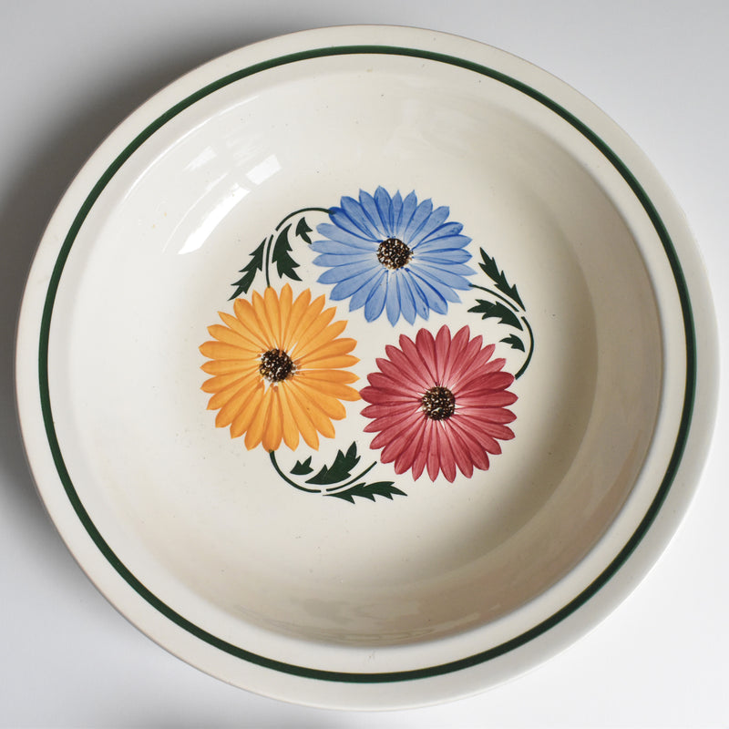 Vintage Deep Plate, Digoin & Sarreguemines, Chalons