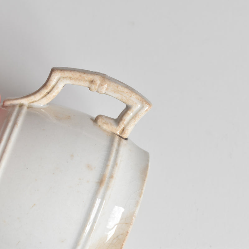 Antique Mustard Pot, Digoin & Sarreguemines