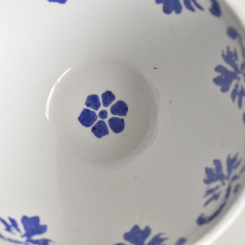 Vintage Dinette (Play Food) Blue Flower Bowl