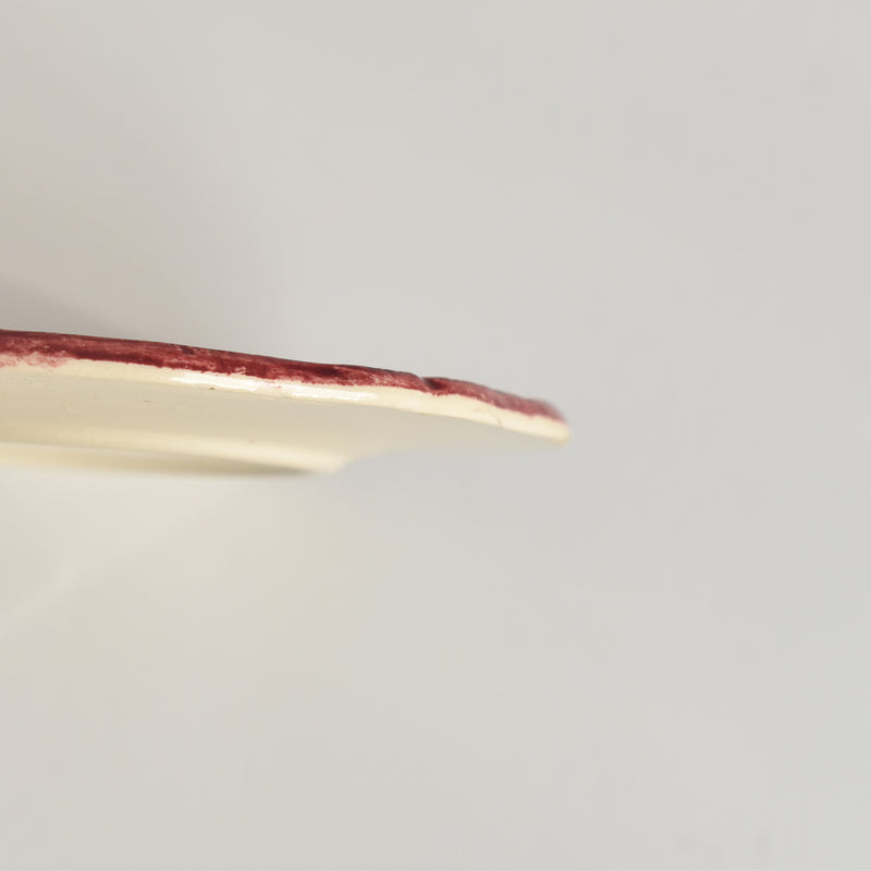 Vintage dinette (play food) Longchamp small plate B