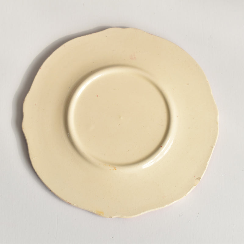 Vintage dinette (play food) Longchamp small plate B