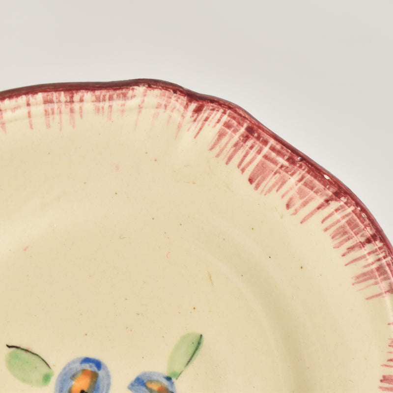 Vintage dinette (play food) Longchamp small plate B