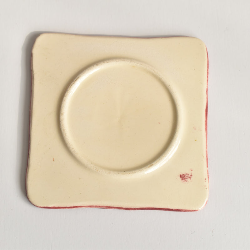 Vintage Dinette (Play Food) Longchamp Square Plate A