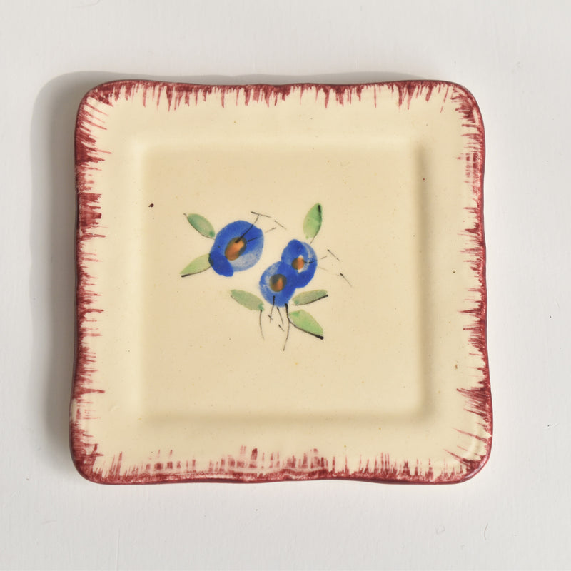 Vintage Dinette (Play Food) Longchamp Square Plate A