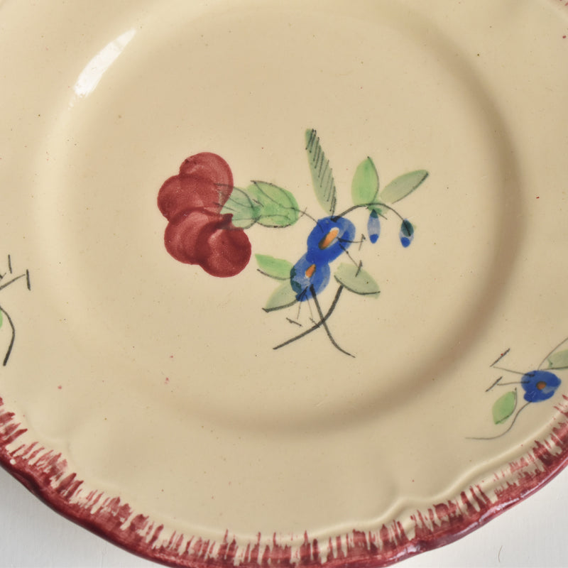 Vintage Dinette (Play Food) Longchamp Plate A
