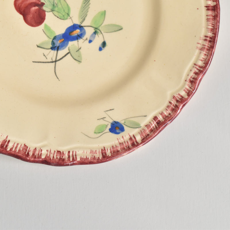 Vintage Dinette (Play Food) Longchamp Plate A