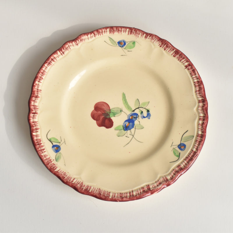 Vintage Dinette (Play Food) Longchamp Plate B