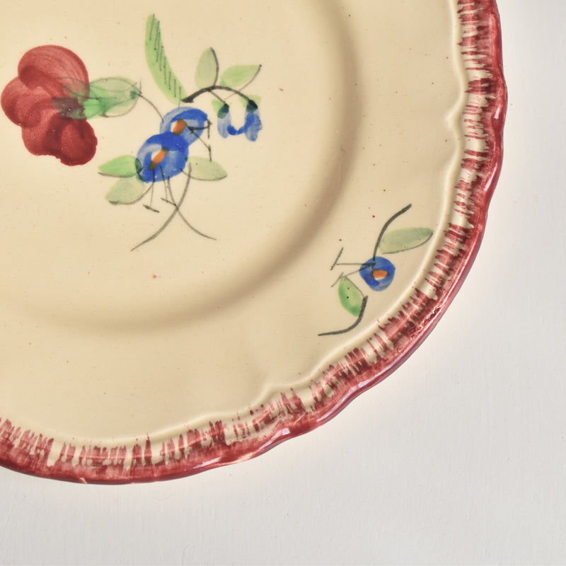 Vintage Dinette (Play Food) Longchamp Plate B