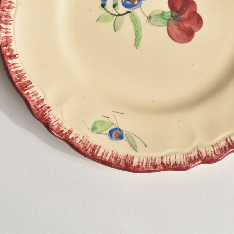 Vintage Dinette (Play Food) Longchamp Plate B