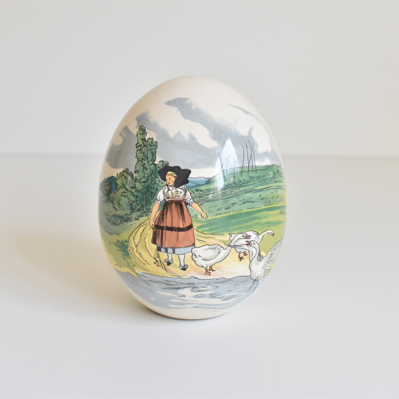 ヴィンテージ　エッグオブジェ　U&Cサルグミンヌ Obernai