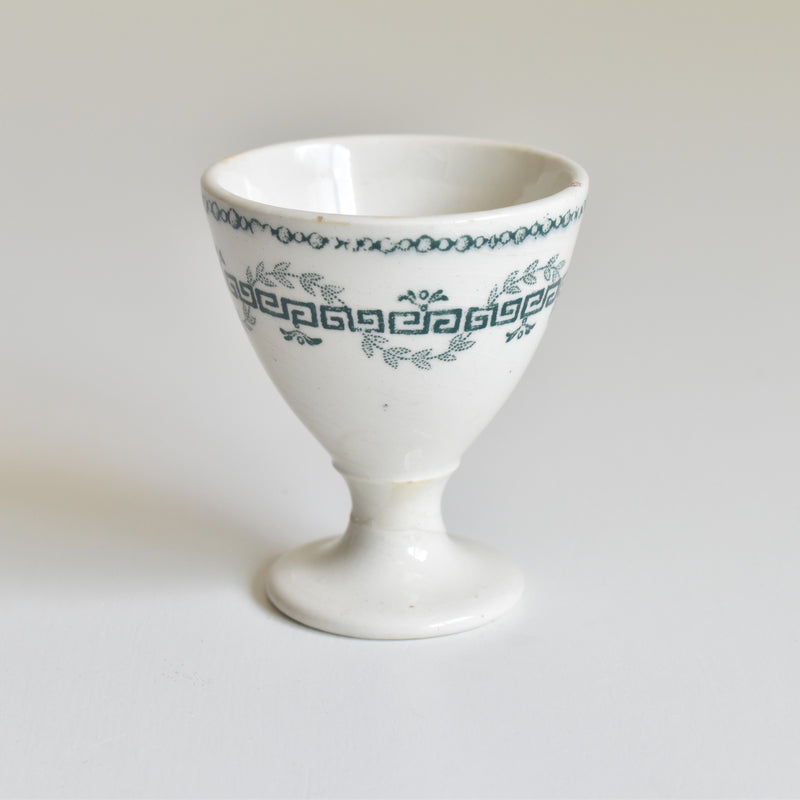 Antique Gien Egg Cup - Austerlitz