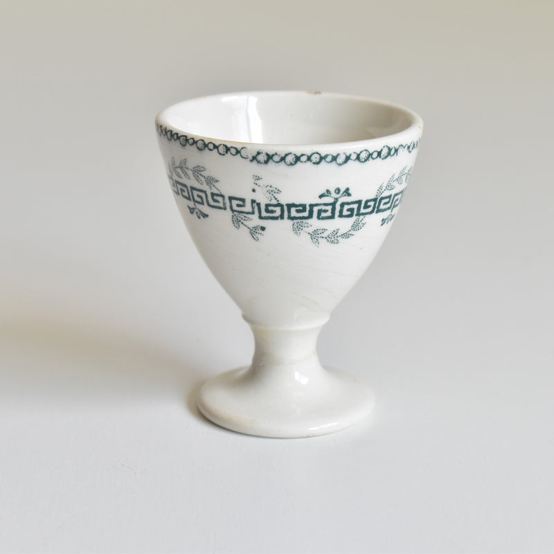 Antique Gien Egg Cup - Austerlitz