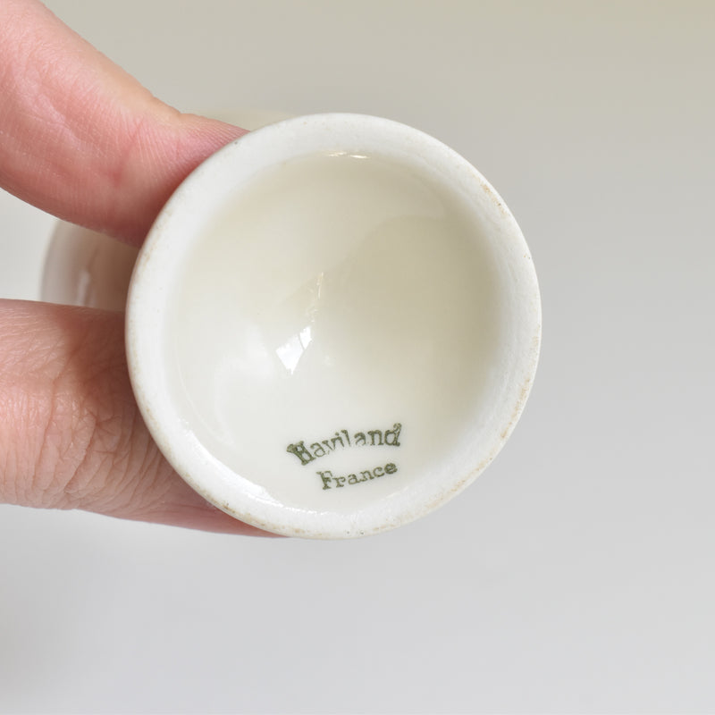 Antique Egg Cup (Coquetier) Limoges Haviland
