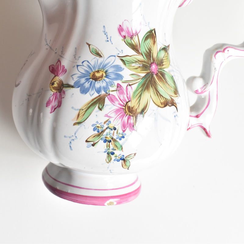 Antique Creamer, Saint-Clément, Emile Gallé, Libellule
