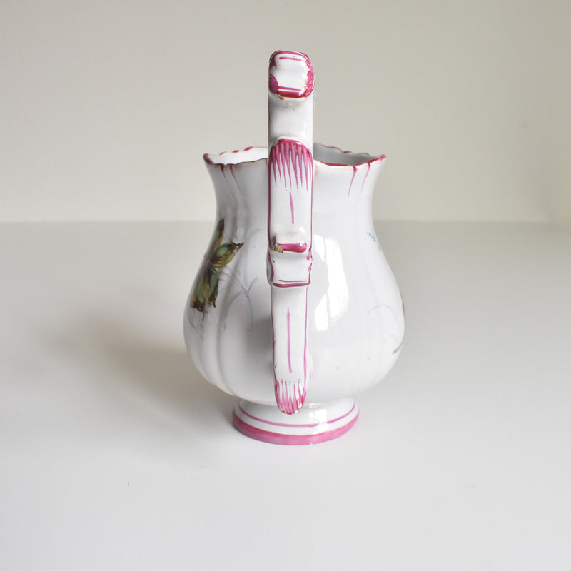 Antique Creamer, Saint-Clément, Emile Gallé, Libellule