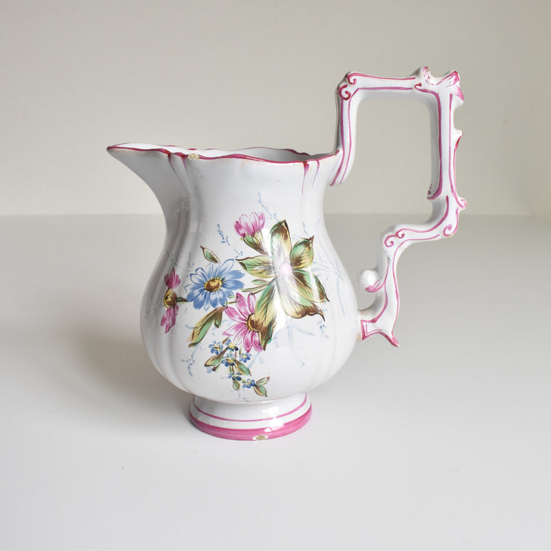 Antique Creamer, Saint-Clément, Emile Gallé, Libellule