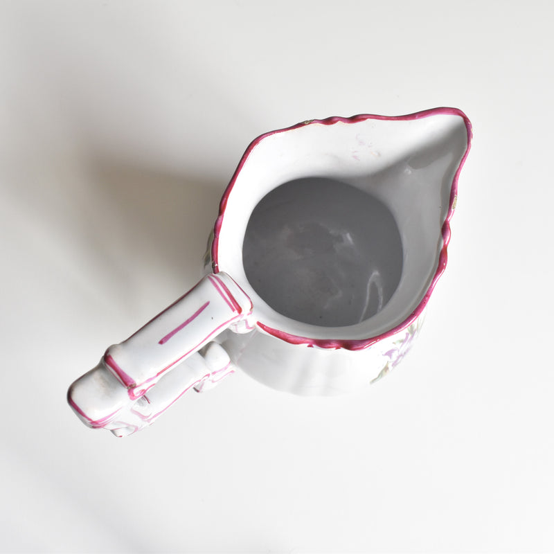 Antique Creamer, Saint-Clément, Emile Gallé, Libellule