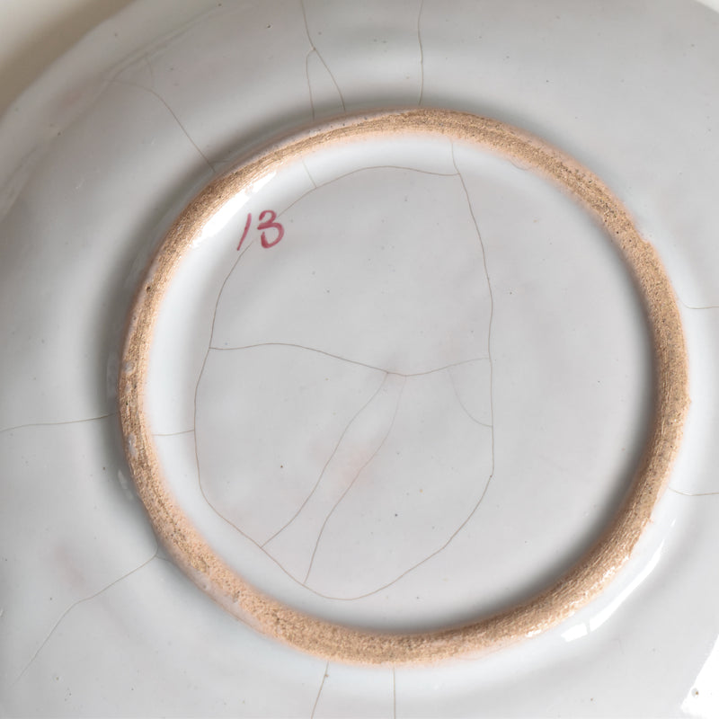 Antique Cup & Saucer St. Clement Emile Gallé Libellule A