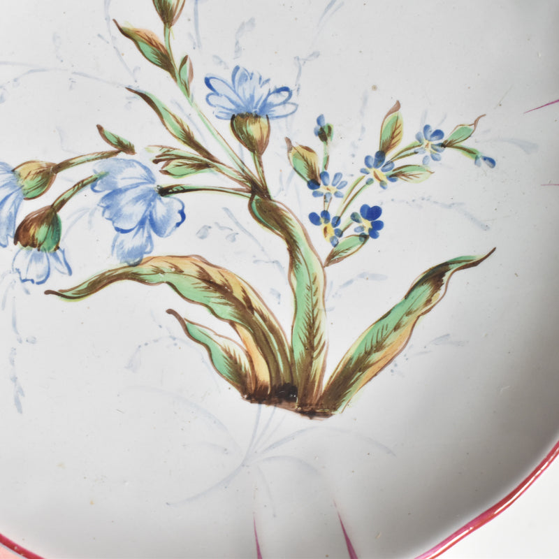 Antique Cup & Saucer St. Clement Emile Gallé Libellule A